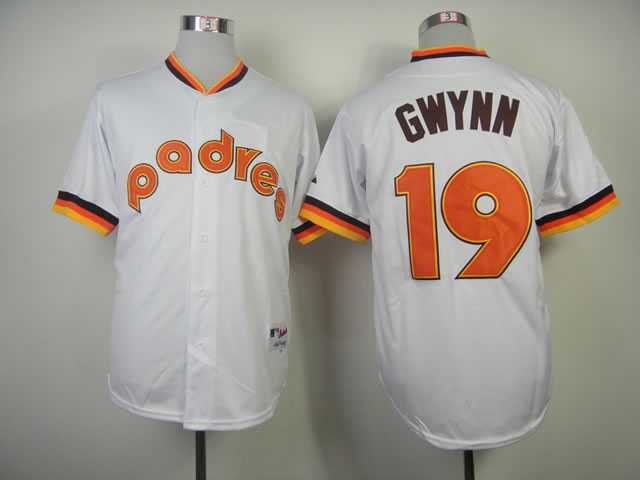 San Diego Padres #19 Tony Gwynn White 1984 Mitchell And Ness Throwback Stitched MLB Jersey Sanguo,We sell and wholesale San Diego Padres #19 Tony Gwynn White 1984 Mitchell And Ness Throwback Stitched MLB Jersey Sanguo on line form chian!